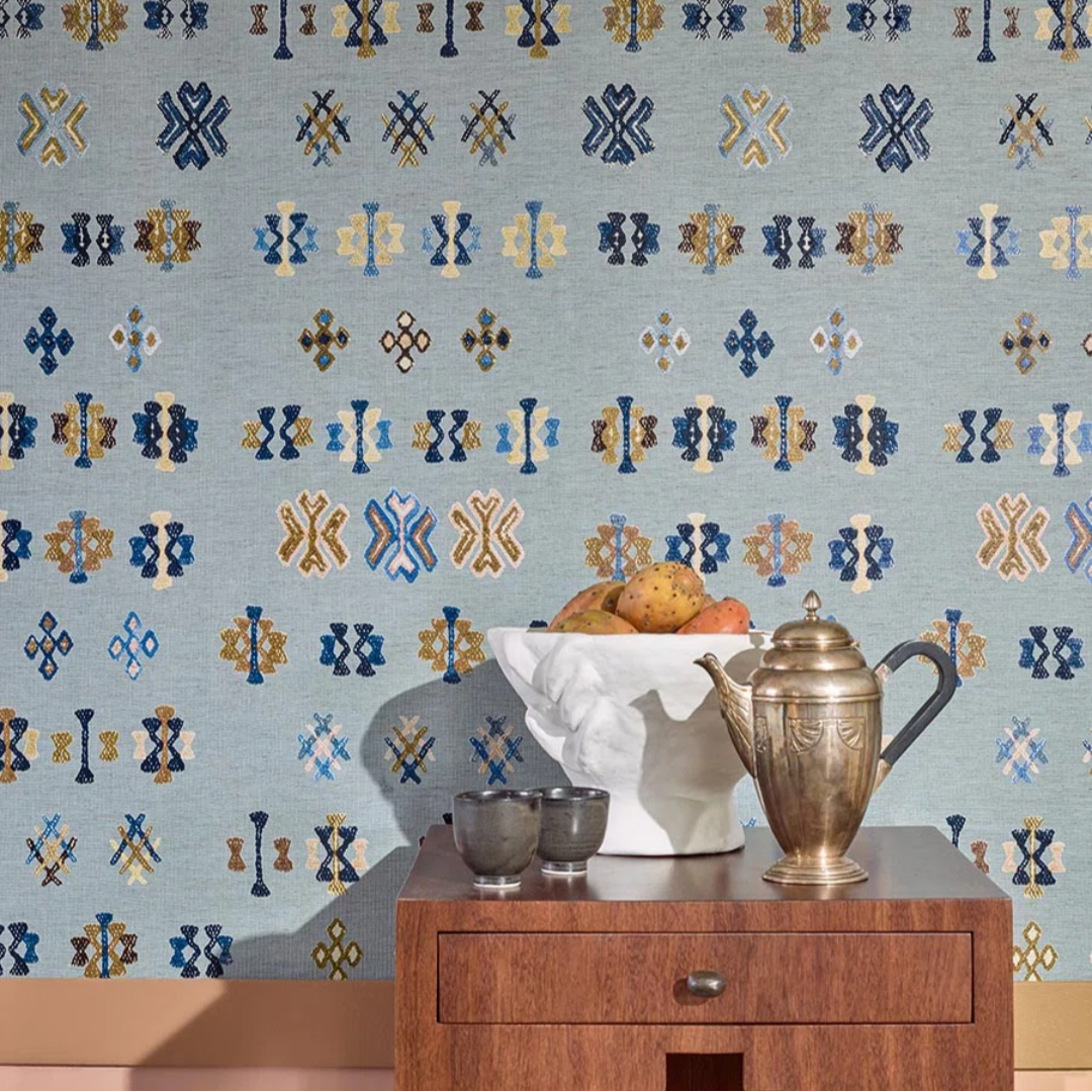 Pierre Frey — Blue Wallpapers