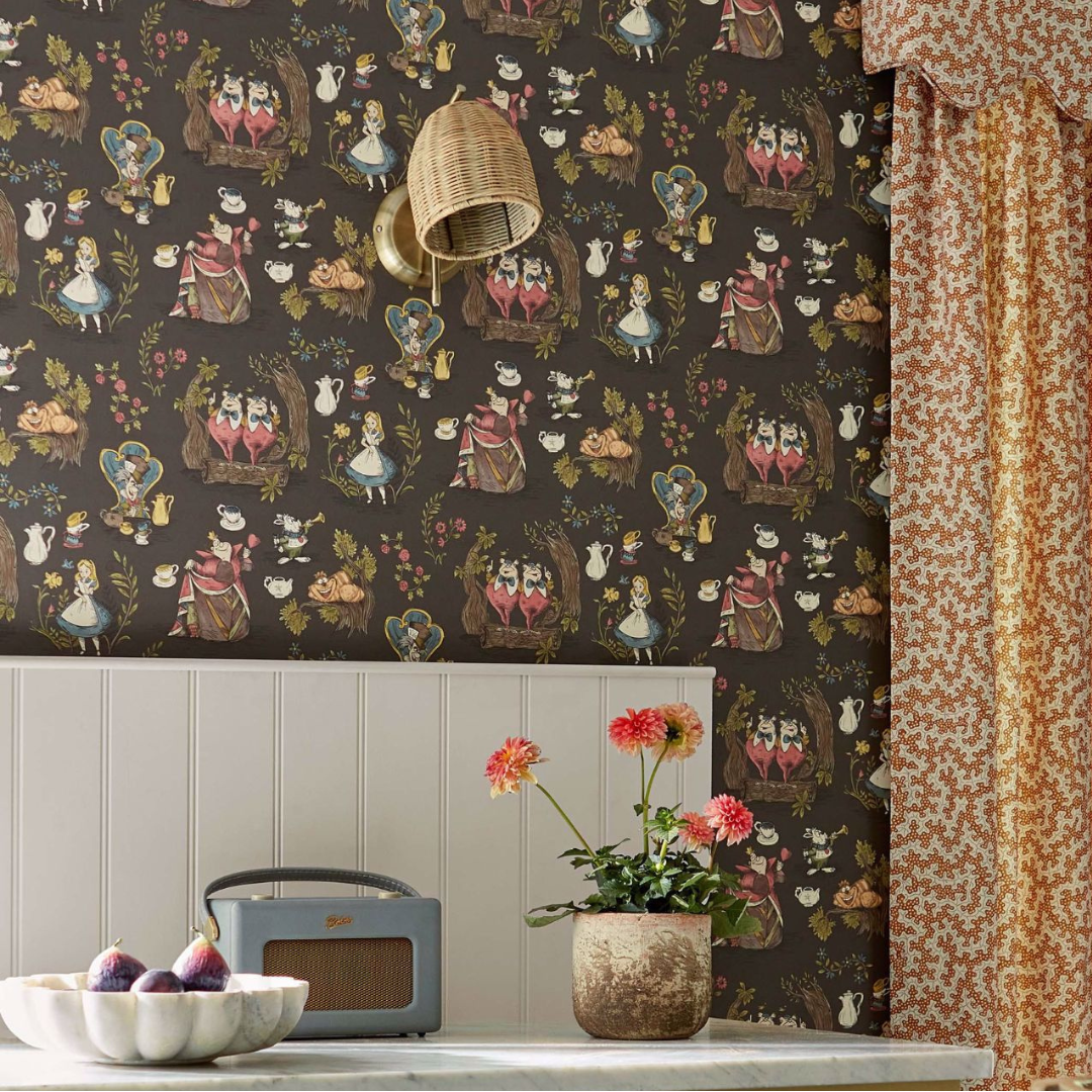 Sanderson — Brown Wallpapers