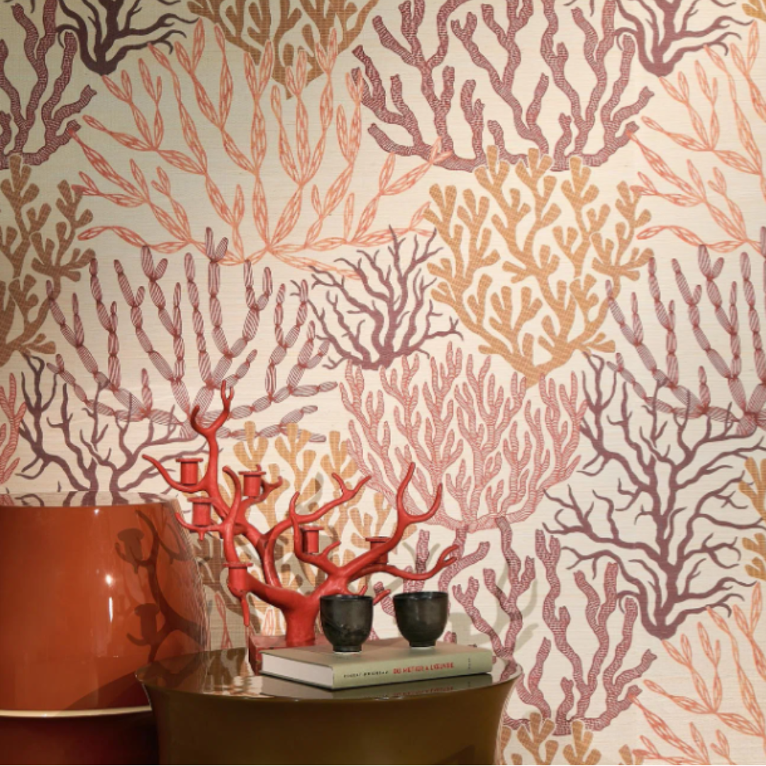 Pierre Frey — Red Wallpapers