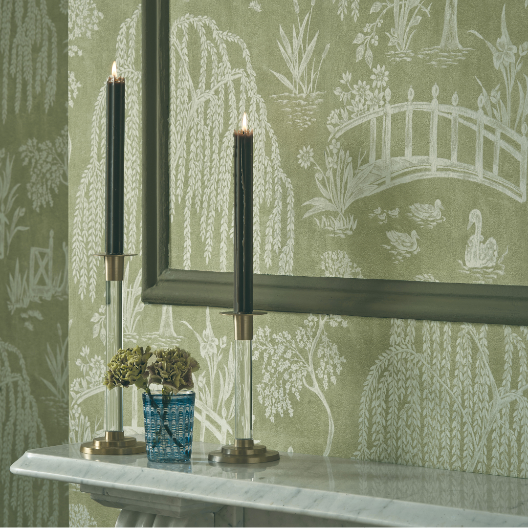 Osborne & Little — Green Wallpapers